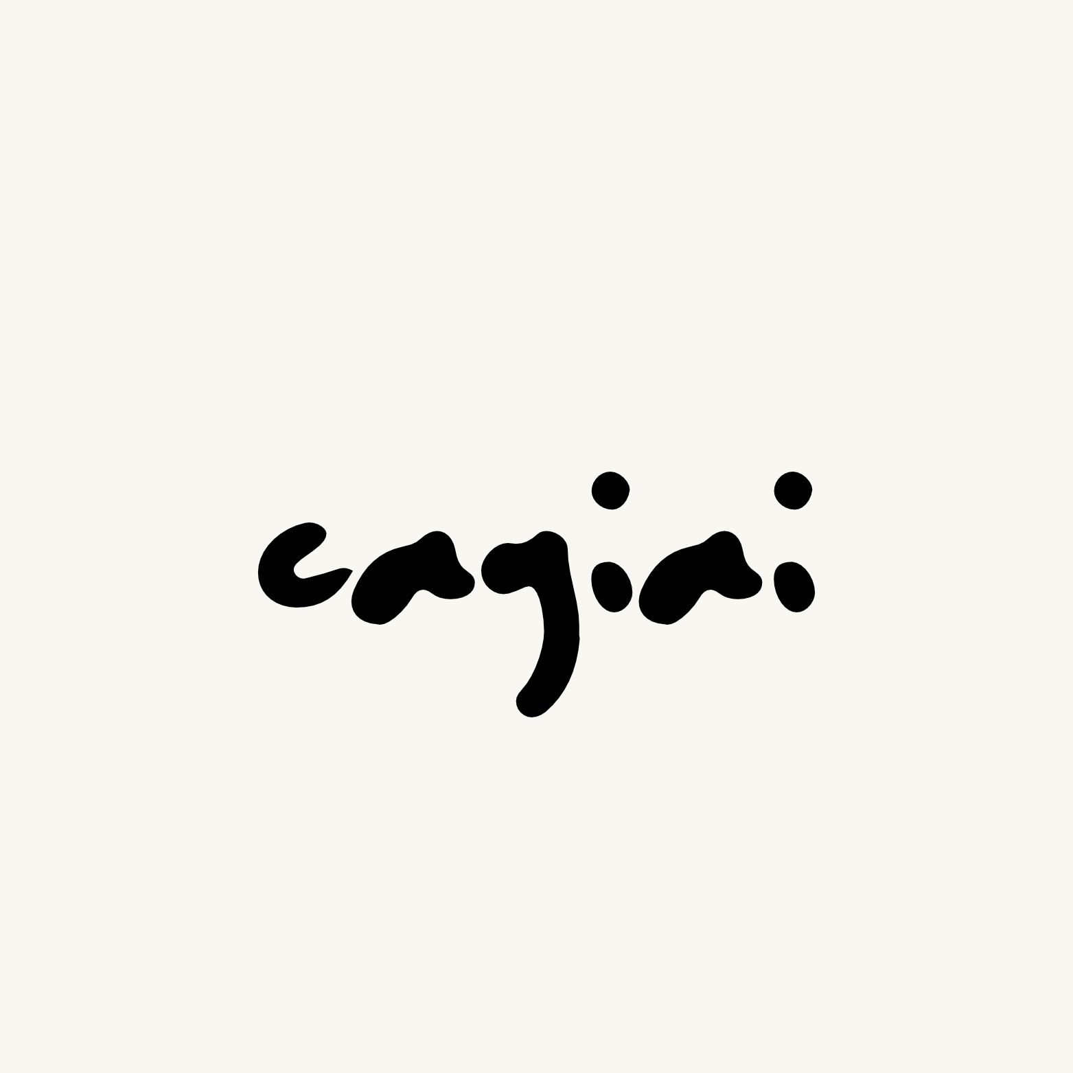 Cagiai Studio logo in black